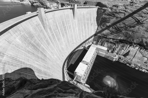 Glen Canyon Dam Arizona Bla...