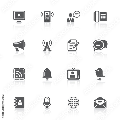 communication icons
