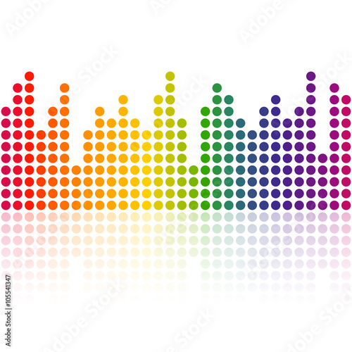 seamless digital equalizer background