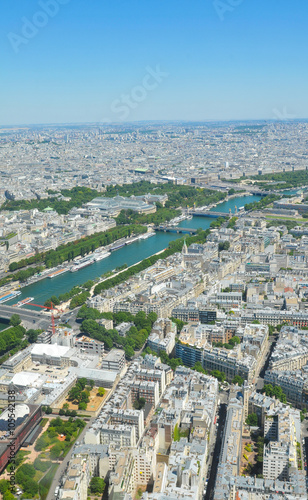 Aerial view of Paris, France © Lucian Milasan