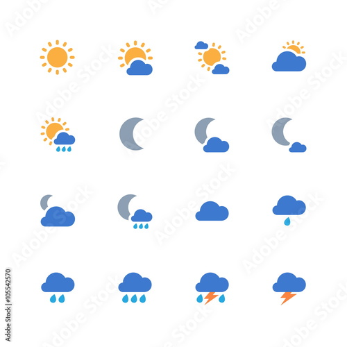 Weather icons