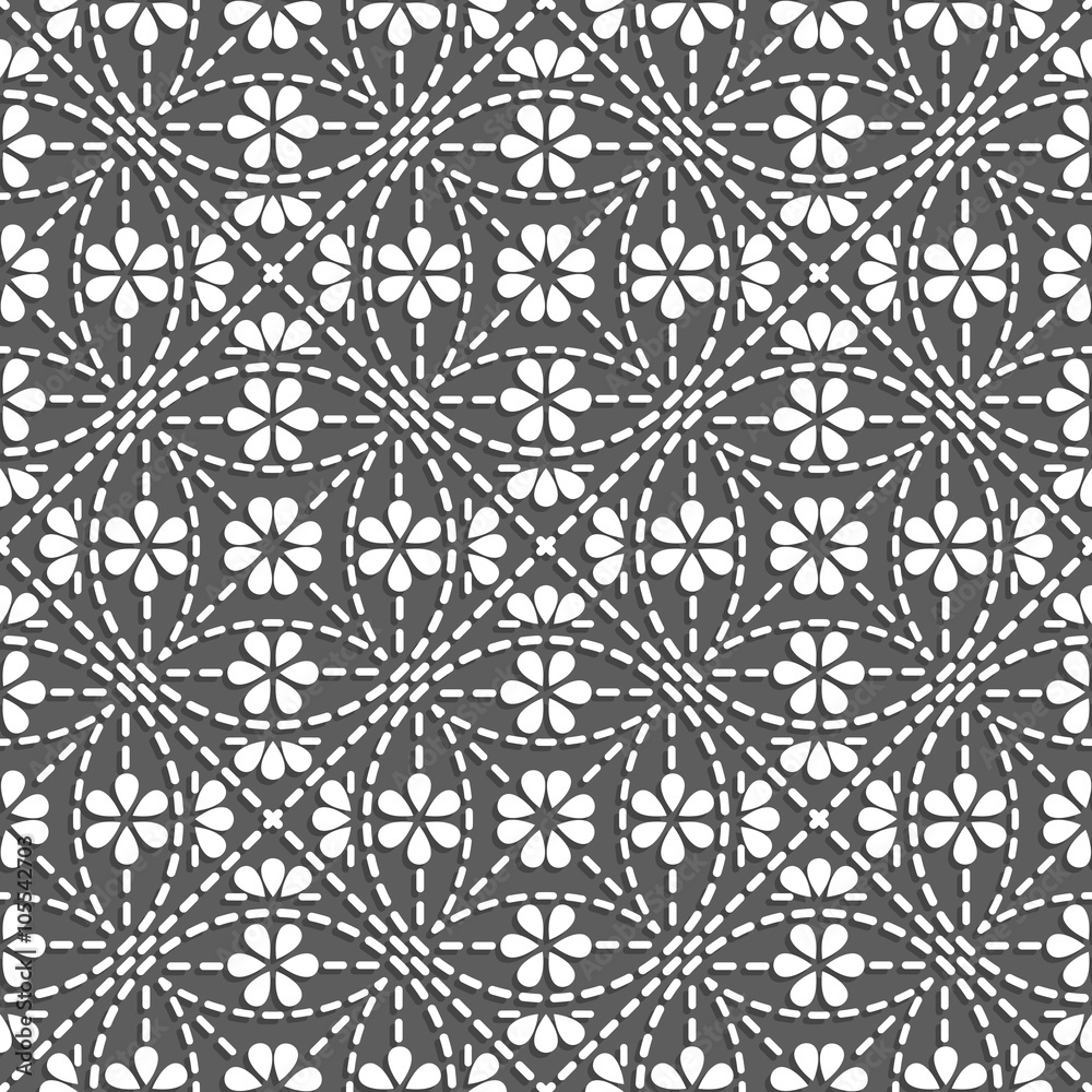 Ethnic seamless pattern. 
