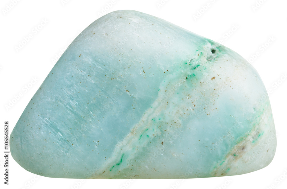 polished green Aragonite mineral gem stone polished green Aragonite mineral gem stone