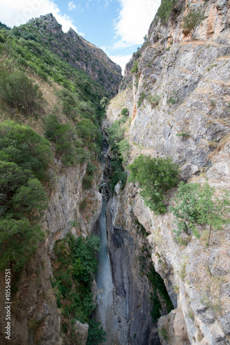 Gorges of devil in Italy