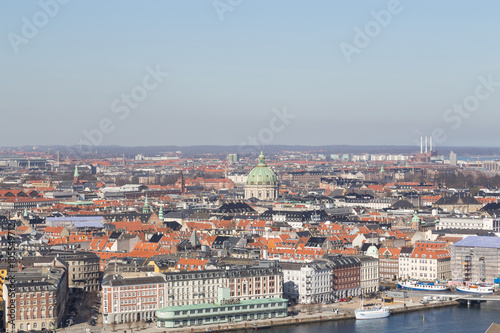 Copenhagen Skyline View from Vor Frelsers Kirke © OliverFoerstner