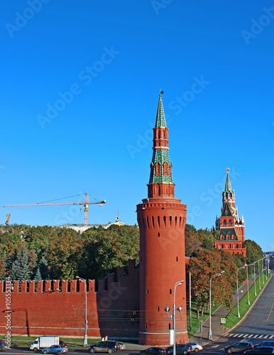 Moscow Kremlin on a sunny day