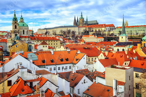 The Castle and old town of Prague, Czech Republic
