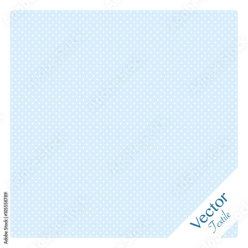 Tessuto pois azzurro