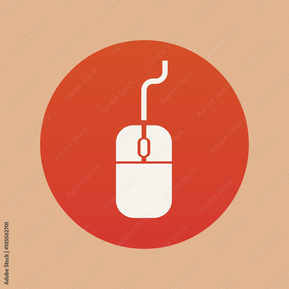 Flat icon of mouse Flat icon of mouse