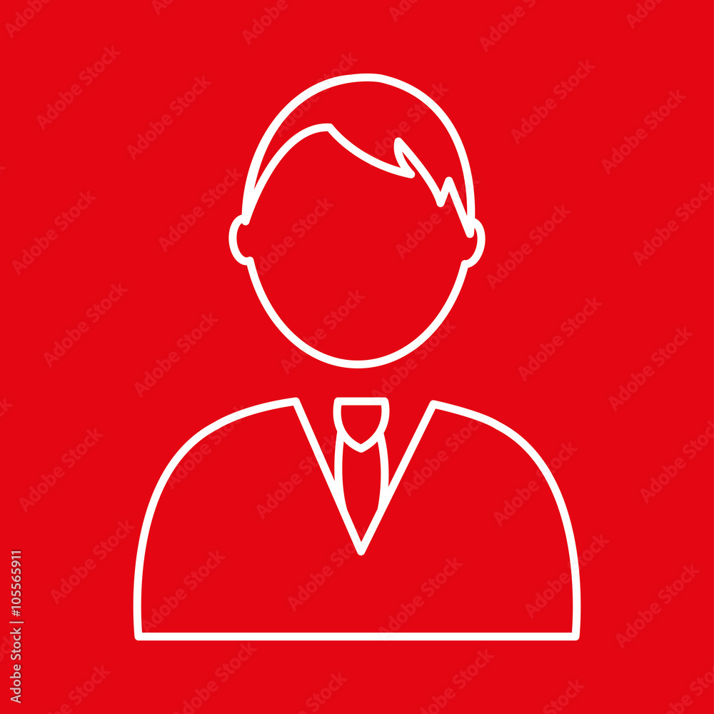 Obraz premium person avatar design 