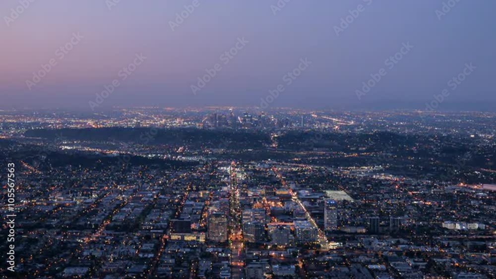 Los Angeles and Glendale dawn time lapse in Southern California. Los Angeles and Glendale dawn time lapse in Southern California.
