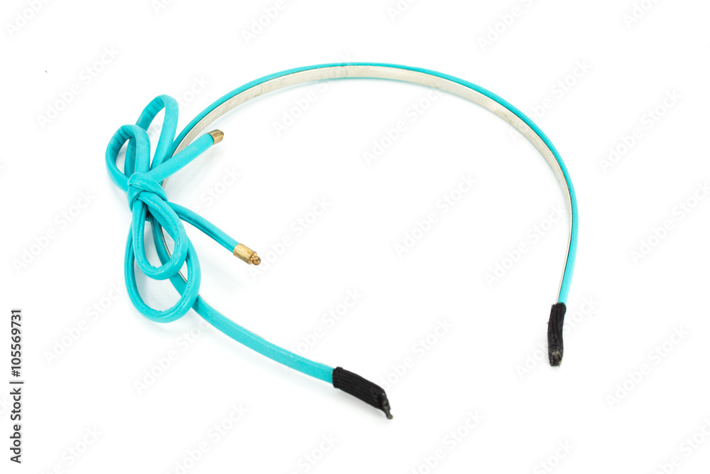 Headband on white background Headband on white background