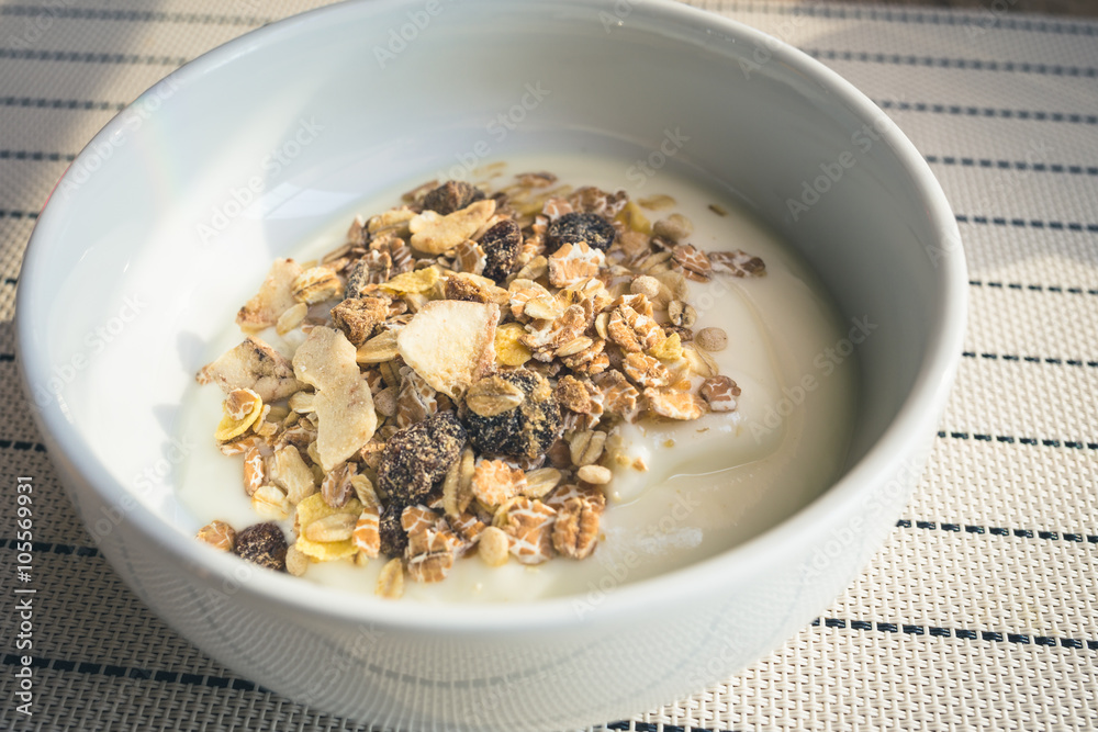 Yogurt with Cereals and Grains Yogurt with Cereals and Grains