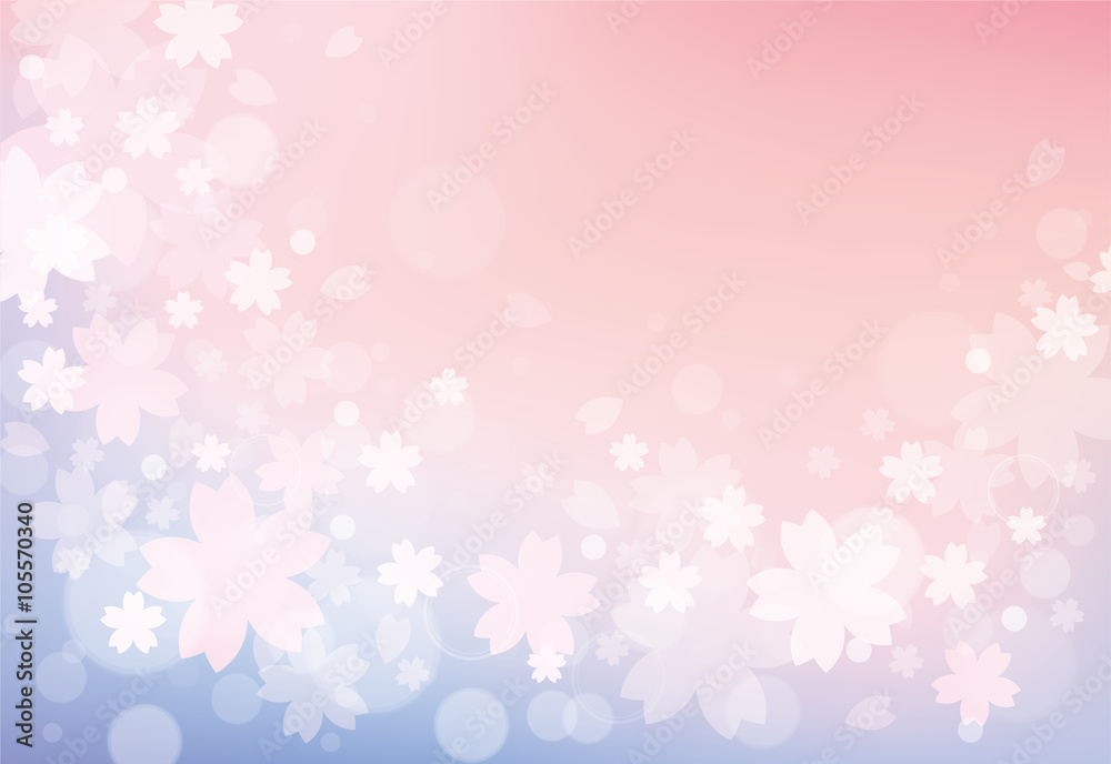 桜 背景 フレーム