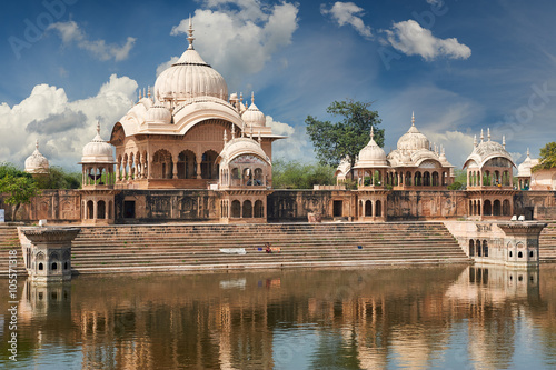 Kusum Sarovar in Mathura Uttar-Pradesh, India.