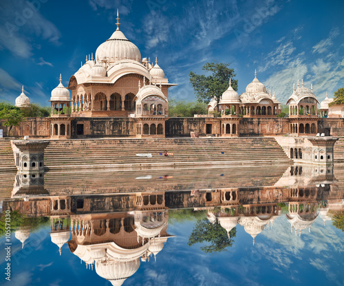 Kusum Sarovar  in Mathura Uttar-Pradesh, India. photo