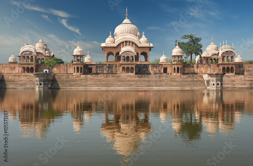 Kusum Sarovar  in Mathura Uttar-Pradesh, India.