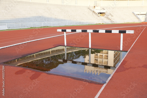 steeplechase on track 