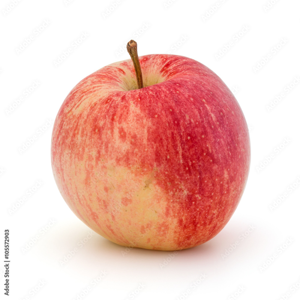 Red apple isolated on white background cutout Red apple isolated on white background cutout