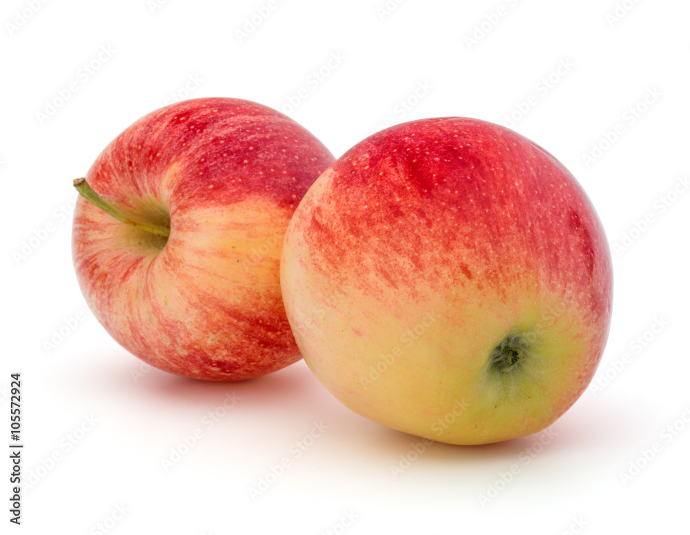 Red apple isolated on white background cutout Red apple isolated on white background cutout