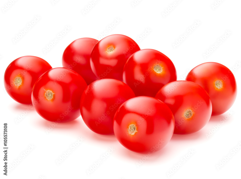 fresh cherry tomato isolated on white background cutout fresh cherry tomato isolated on white background cutout