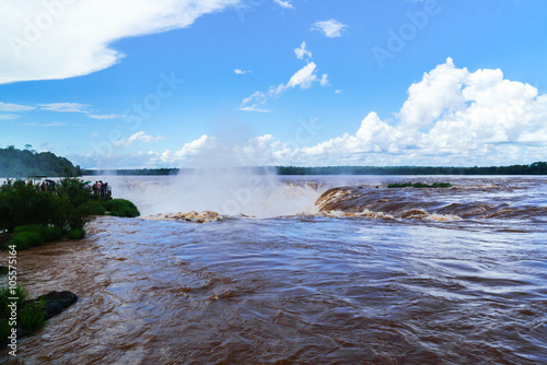 Iguazu Falls at the Argentinean border