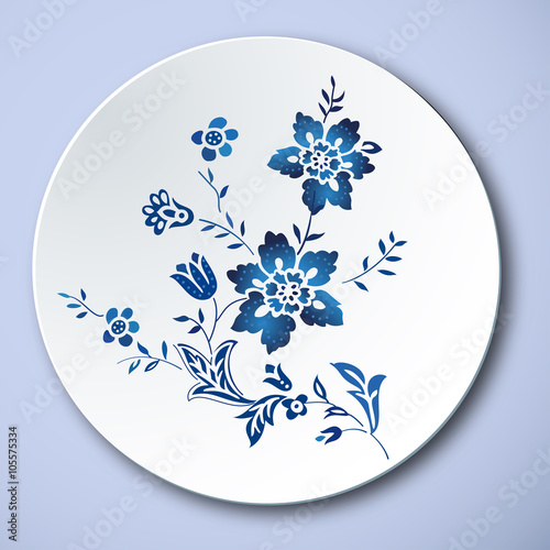 Chinese Traditional Blue And White Porcelain
