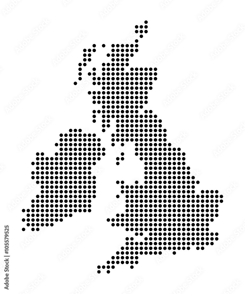 
Map of the British Isles
