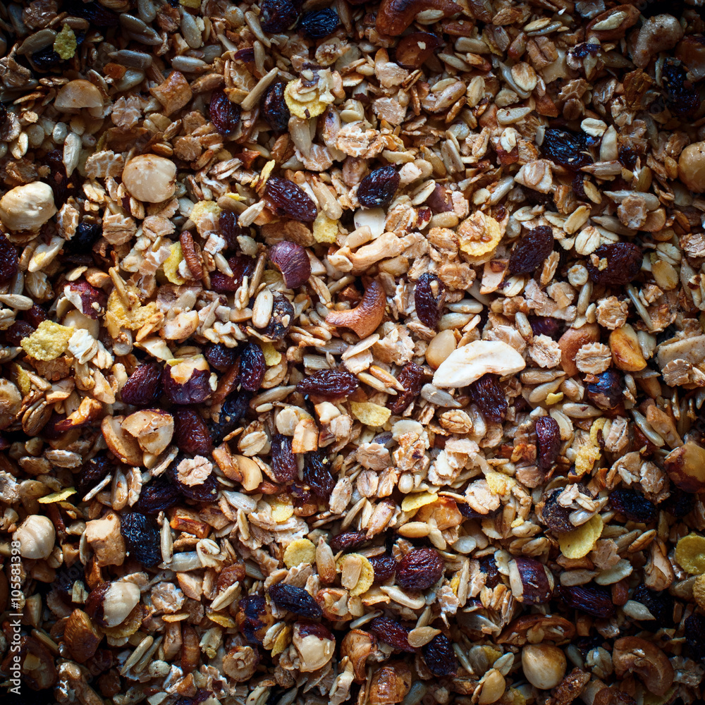 Crunchy Home Made Muesli Honey Raisin Fruits Nuts Crunchy Home Made Muesli Honey Raisin Fruits Nuts