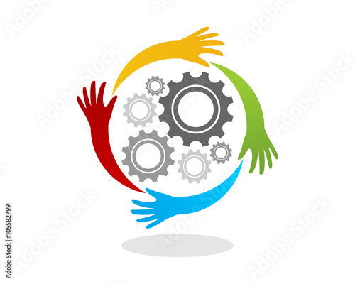 Team Work Synergy Cooperation
