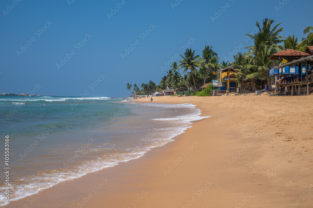 Hikkaduwa beach, Sri Lanka