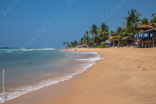 Hikkaduwa beach  Sri Lanka