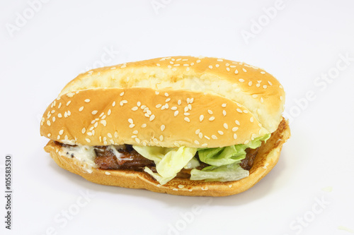 Grilled Chicken Beef Sandwich