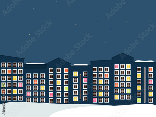 Midnight City,Real Estate, Winter Theme