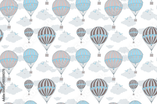 Tapety Tło z balonów na ogrzane powietrze