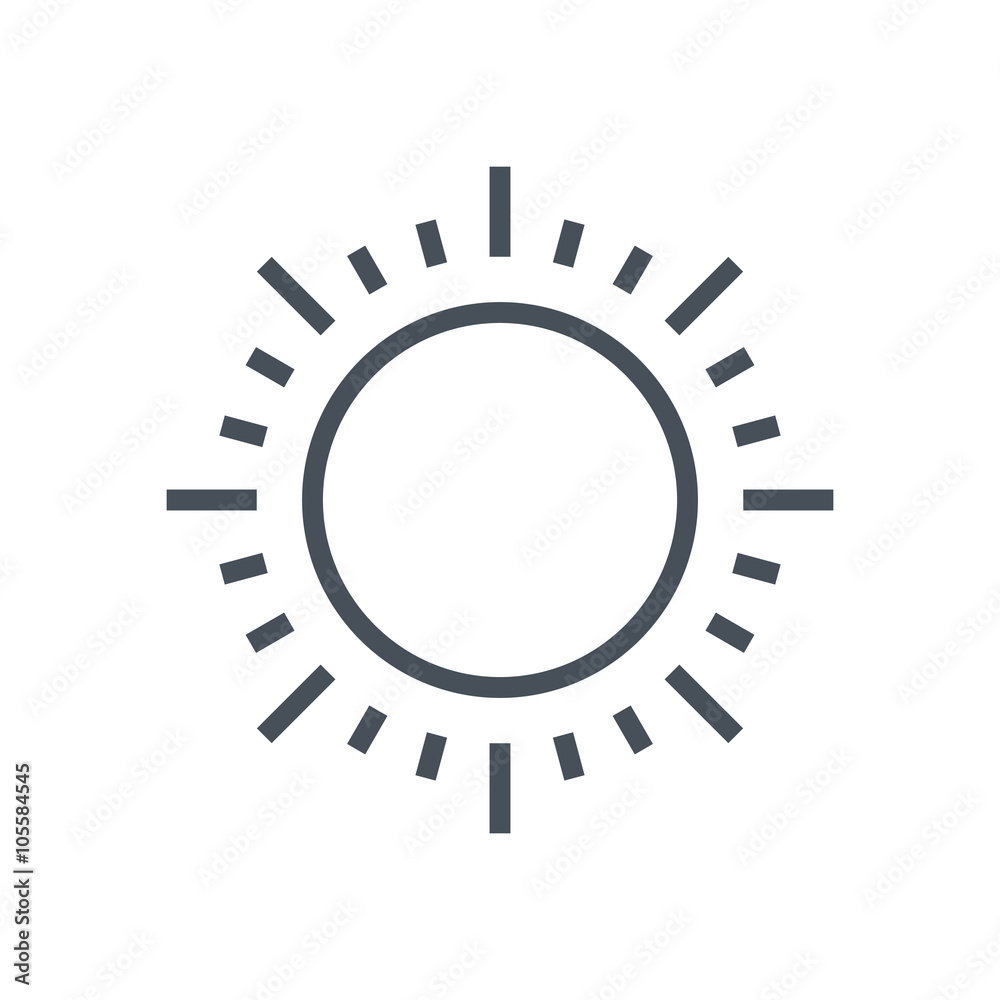 Solar power icon Solar power icon