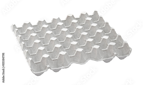 paper egg tray (isolated mode and have clipping path)