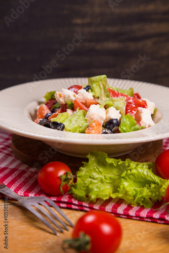 salad from feta cheese