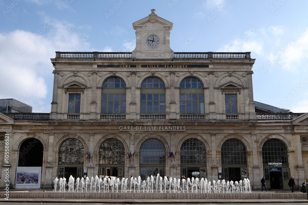Fototapeta premium Gare de Lille