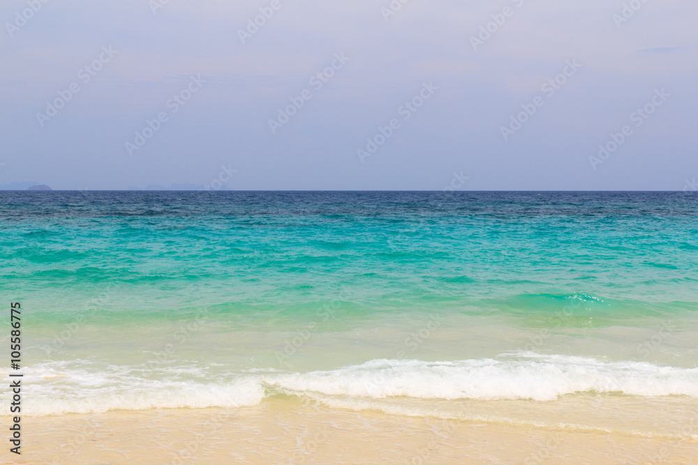 Background of beach in Tachai island, Thailand