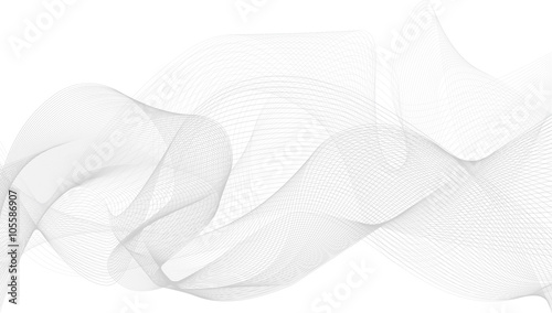 abstract flowing wave design layout vector background