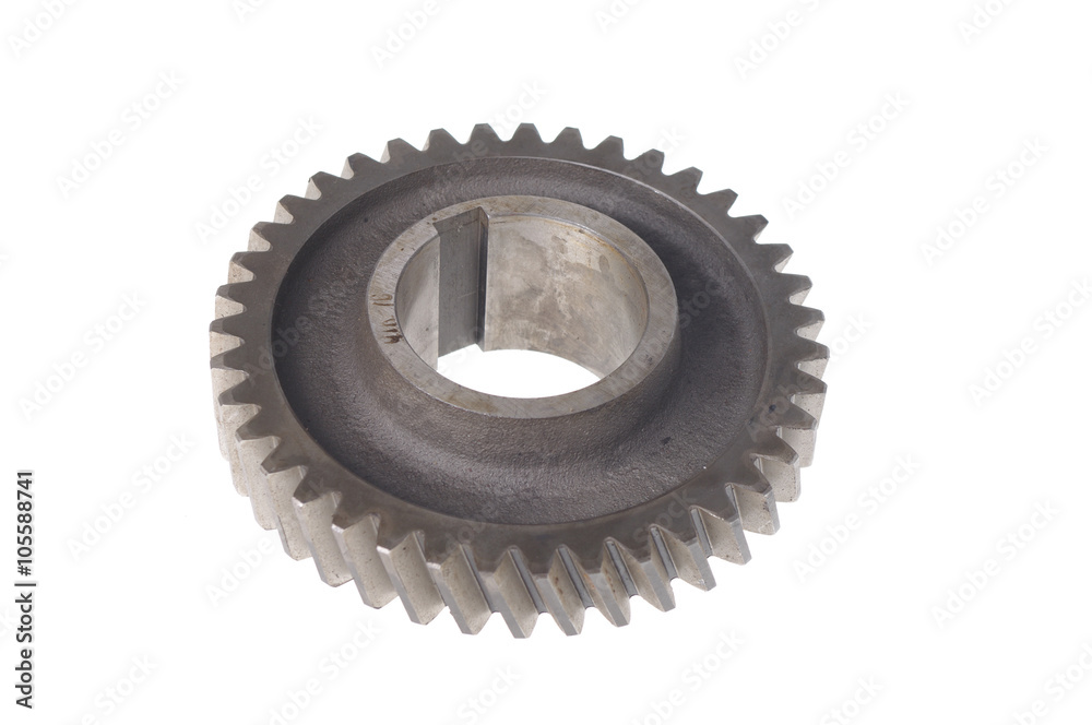 sprocket isolated on white sprocket isolated on white