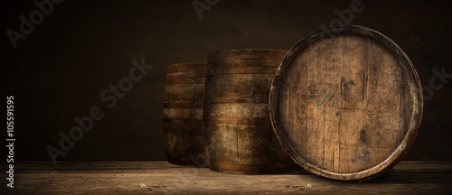 Tela background of barrel