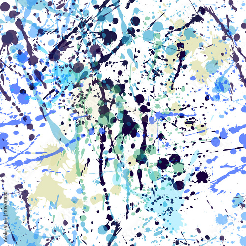 watercolor seamless07white