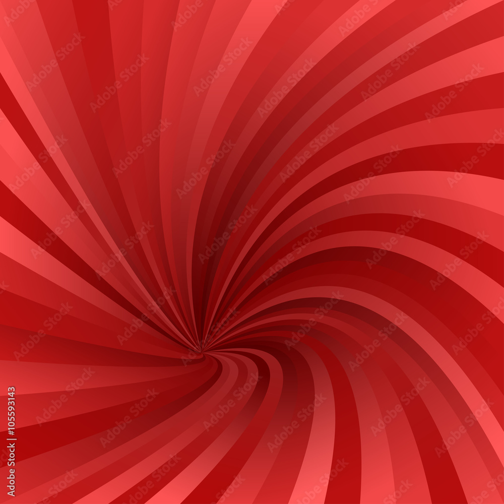 Red asymmetrical vortex design background Red asymmetrical vortex design background
