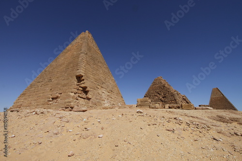 Pyramidal tombs of Karima  Sudan