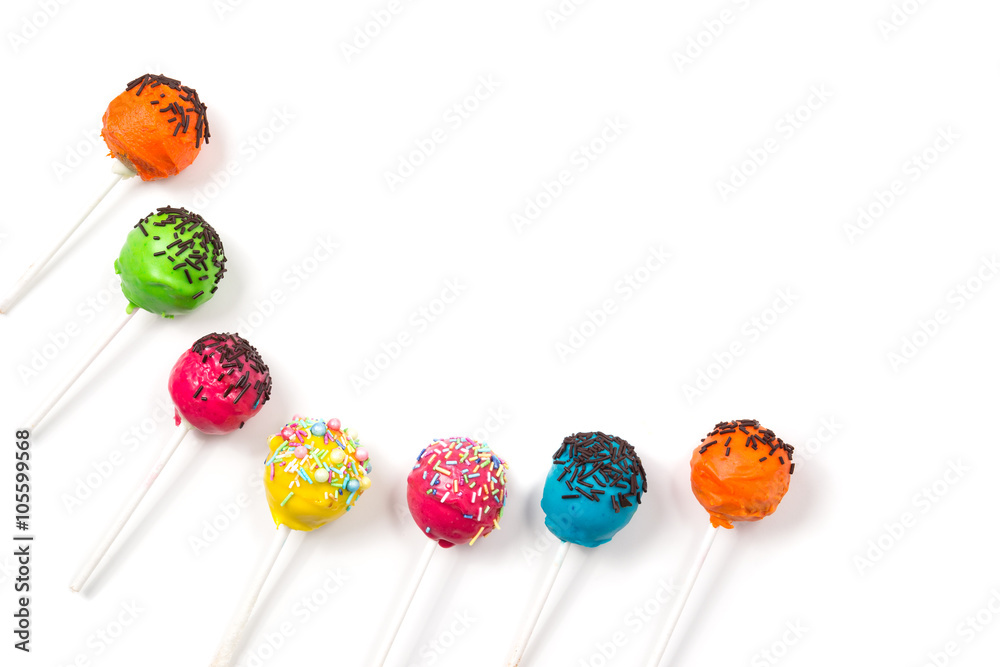 delicious colorful cakepops delicious colorful cakepops