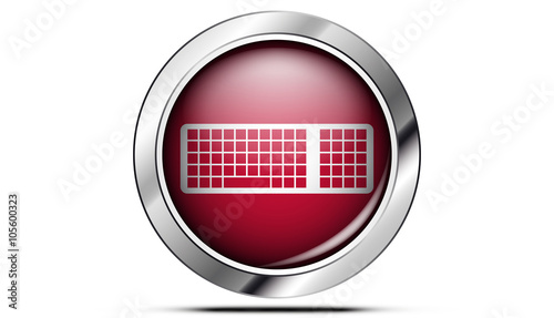 Picto clavier rouge