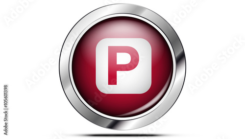 Picto parking rouge