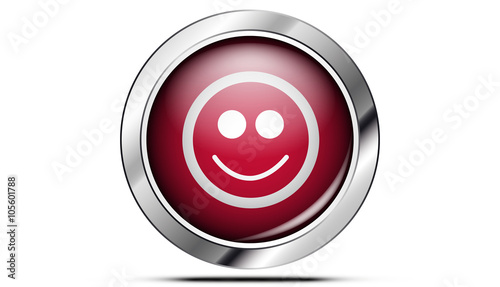 Picto smiley 4 rouge